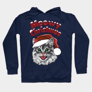 Meowy Christmas Hoodie